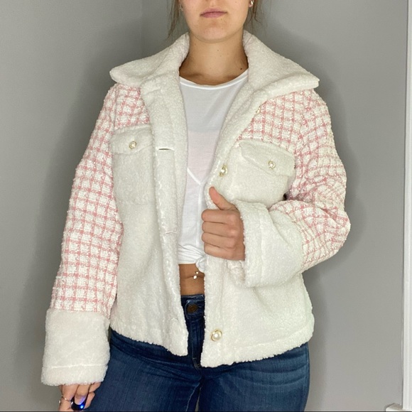 Shein sherpa jacket Clearance